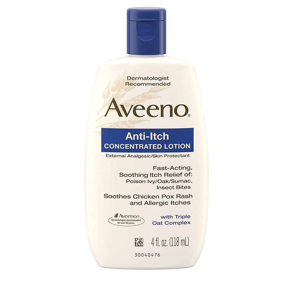 Aveeno Anti-Itch Concentrated Lotion with Triple Oat Complex – 4 oz