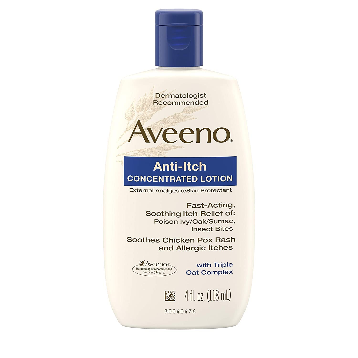 Aveeno Anti-Itch Concentrated Lotion with Triple Oat Complex – 4 oz
