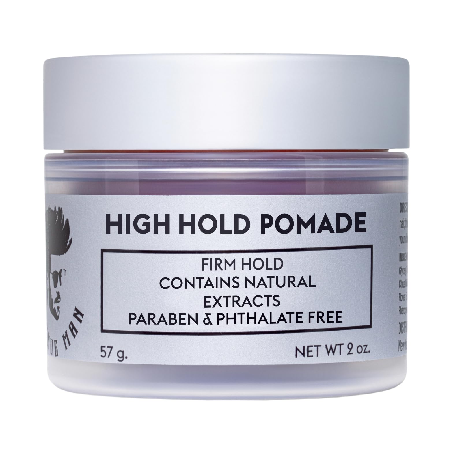 Avenue Man Clay Pomade – Barber-Grade, High-Hold Water-Based Hair Paste (2 fl oz Travel Size)