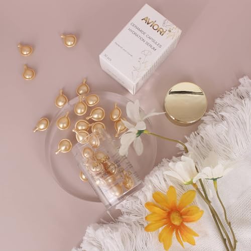 AVIORI Ceramide Capsules Serum | Lightweight, Fragrance-Free Hydration for Skin Barrier