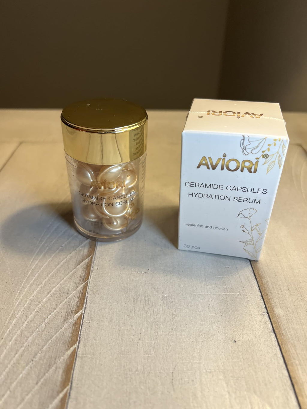 AVIORI Ceramide Capsules Serum | Lightweight, Fragrance-Free Hydration for Skin Barrier