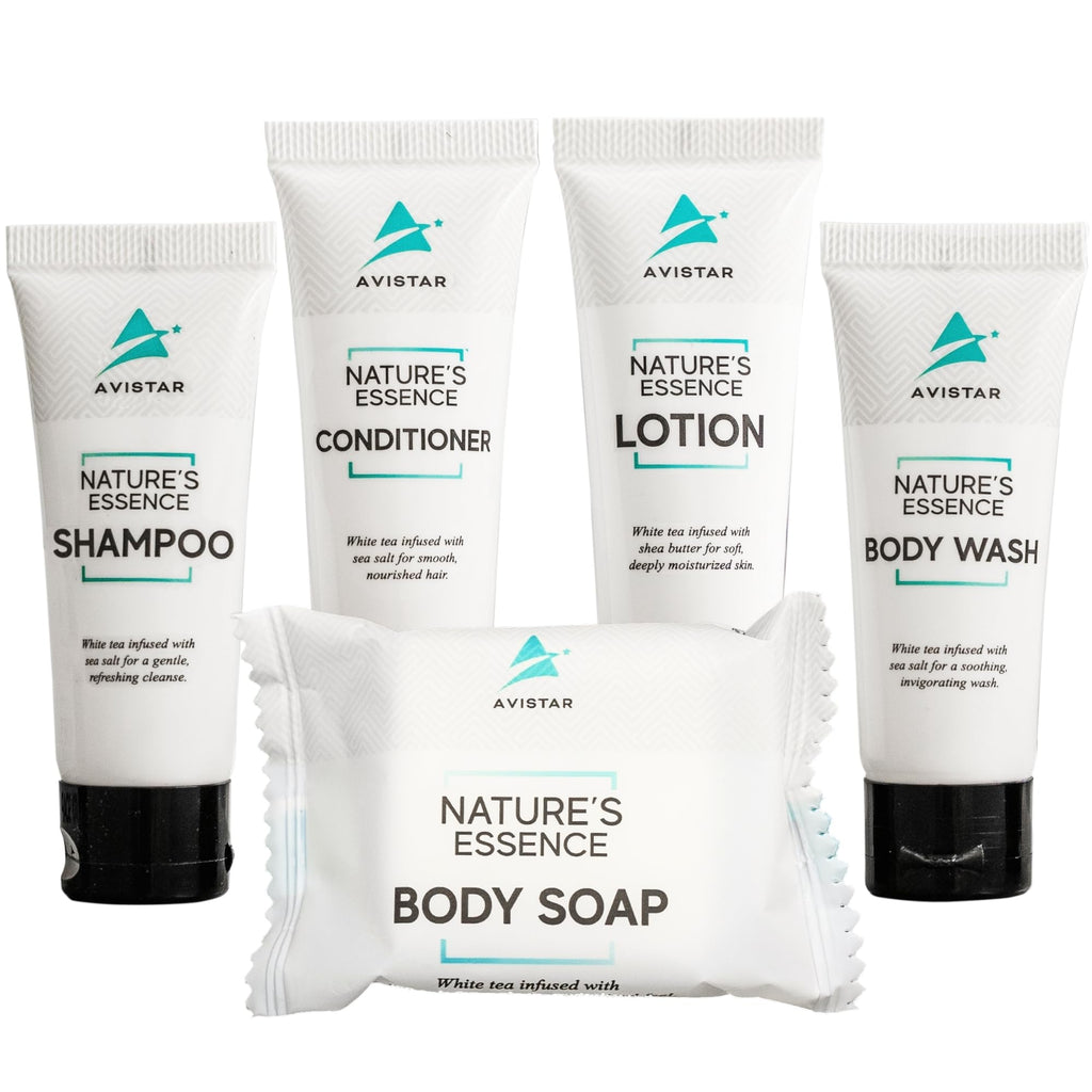 Avistar 270-Piece Hotel Toiletries Bulk Set | Travel Essentials for Hosts