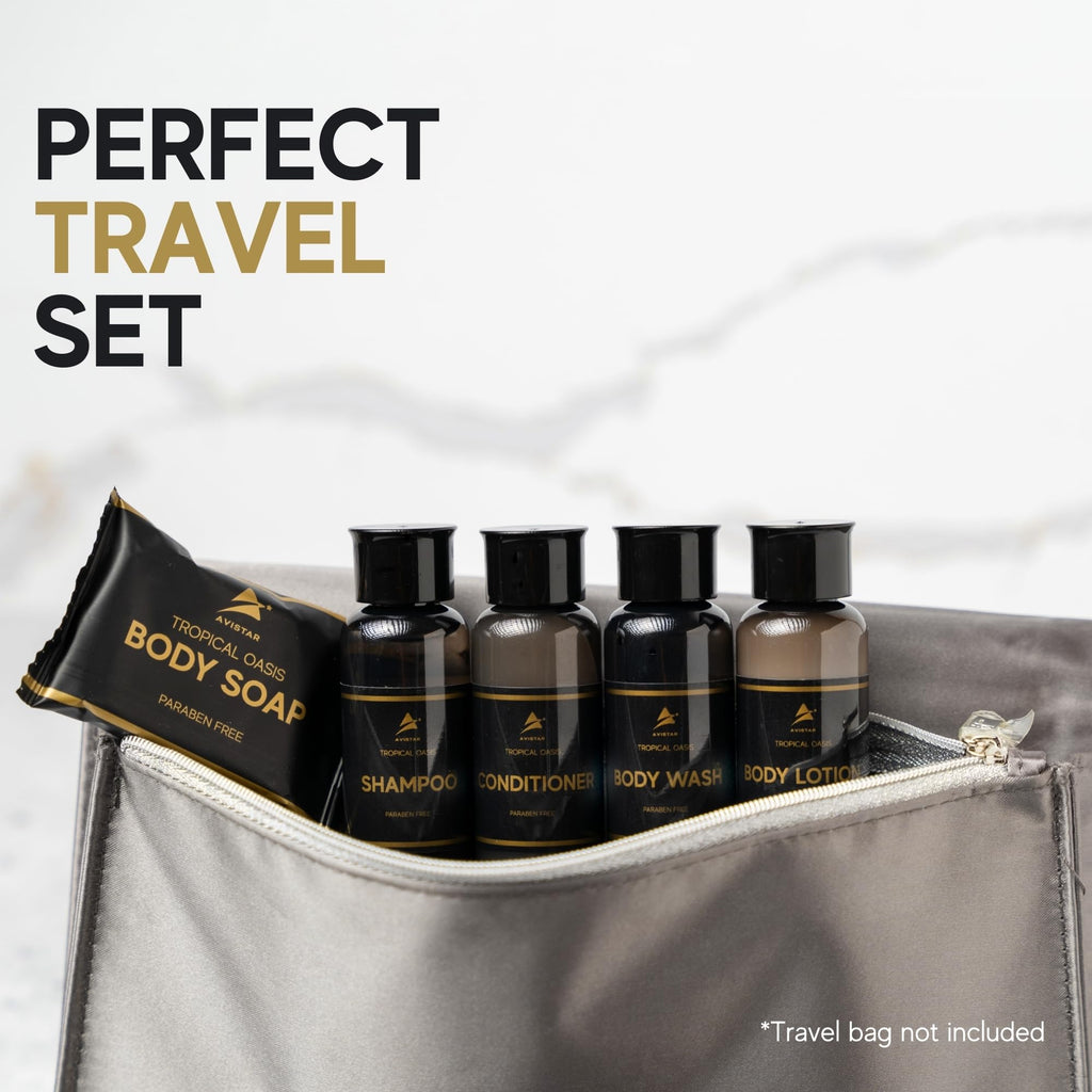 Avistar 200-Piece Hotel Toiletries Bulk Set — Premium Guest Bath Essentials for Hotels & Vacation Rentals