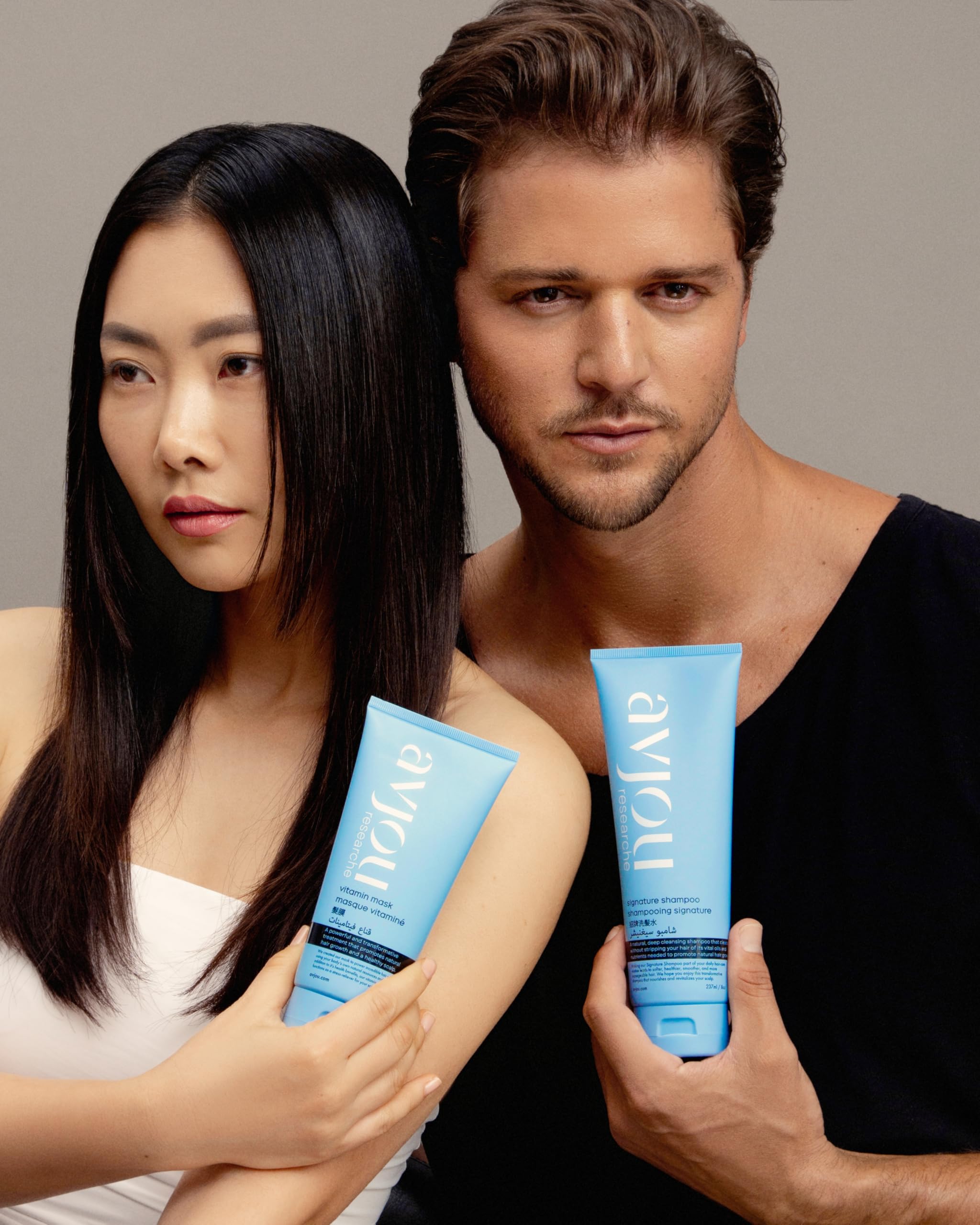 Avjou Researche Vitamin Mask – Look of Thicker, Fuller Hair | Vegan, Color & Keratin Safe | Hydration with Redensyl – 6 oz