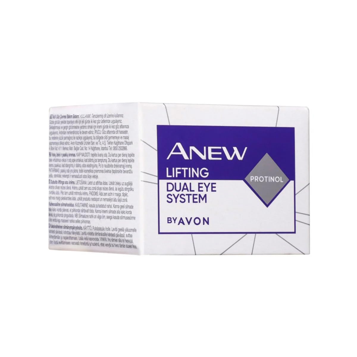 AVON ANEW Brightening Dual Eye System – Fragrance-Free Eye Cream with Protinol