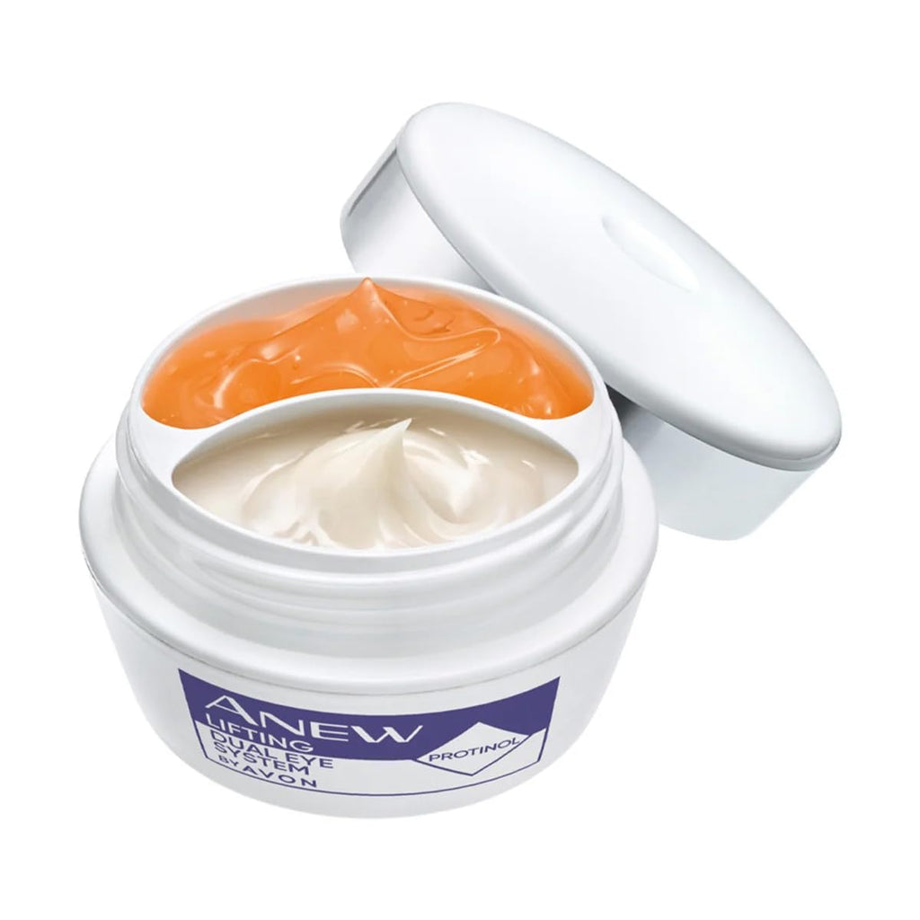 AVON ANEW Brightening Dual Eye System – Fragrance-Free Eye Cream with Protinol