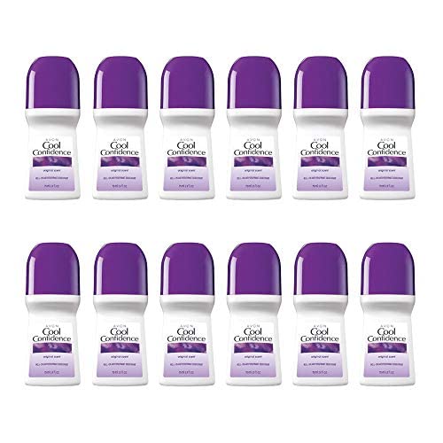 AVON Deodorant Bonus Size Pack of 12 – COOL CONFIDENCE ORIG