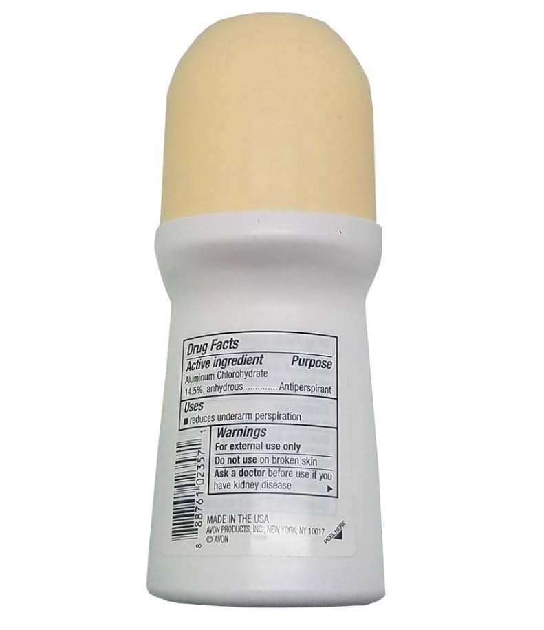AVON Far Away Roll-On Anti-Perspirant Deodorant - 2.6 fl oz (Lot of 6)
