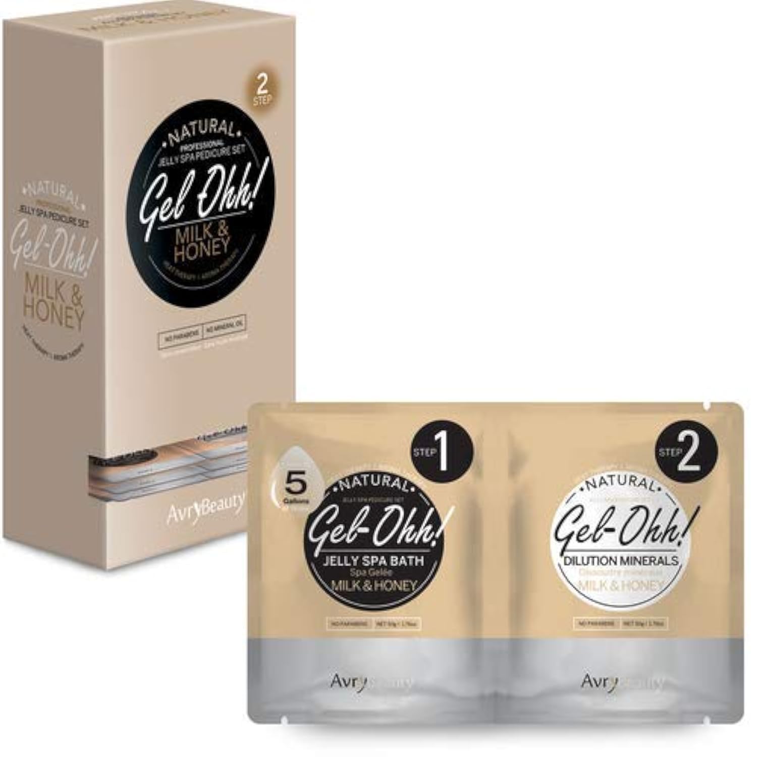Avry Gel-Ohh Jelly Spa Bath Milk & Honey – Nourish Skin & Gentle Glow