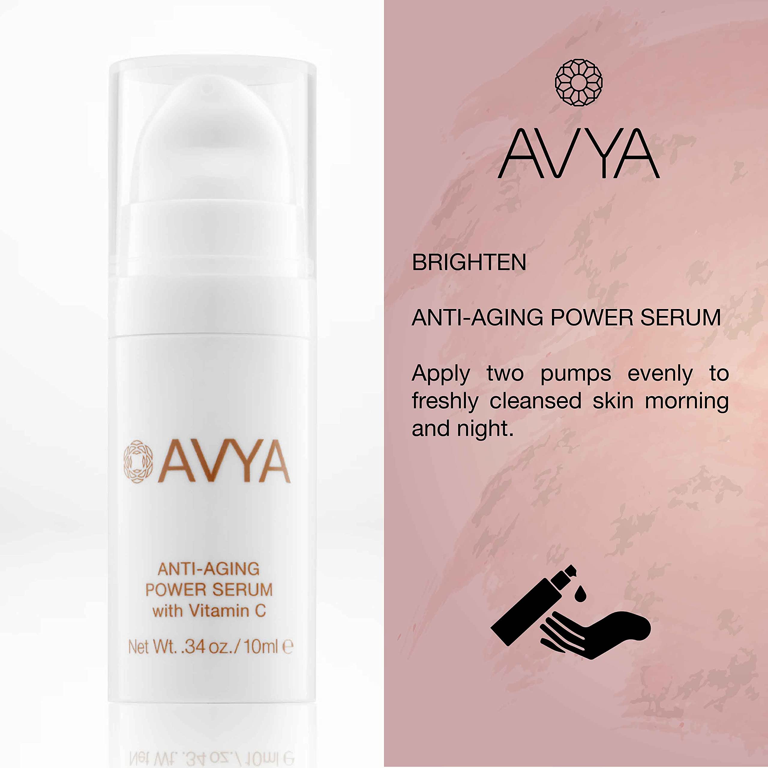 Avya Skincare Ayurvedic Weekend Travel Set – 4-Piece, Under 3 oz Travel Skincare Kit