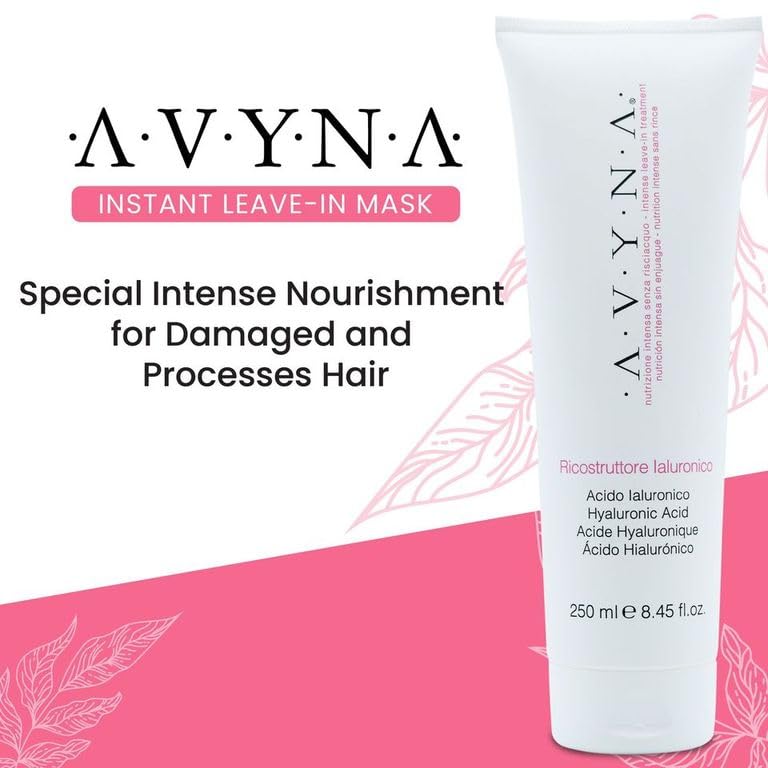 Avyna Leave-In Deep-Penetrating Reconstructor Treatment with Hyaluronic Acid – 8.45 oz