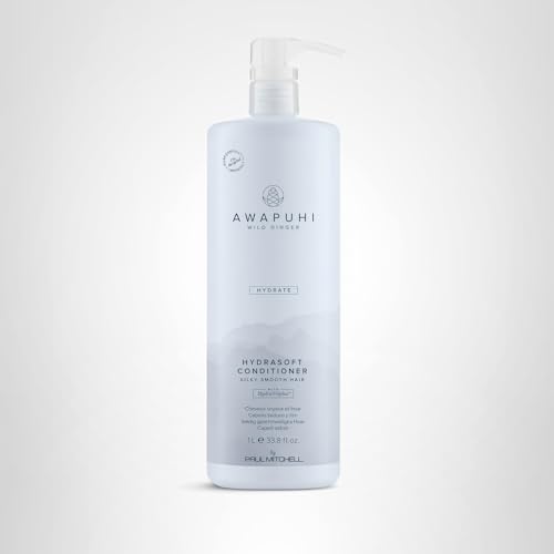 Awapuhi Wild Ginger HydraSoft Conditioner by Paul Mitchell — Silky Smooth Hair for All Types, 33.8 oz