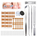 awrose Ingrown Toenail Corrector Set with Correction Strips | At-Home Pedicure Kit for Men & Women