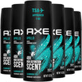 AXE Apollo Travel Deodorant Bodyspray – Aluminum-Free, 6-Pack, TSA-Approved
