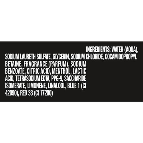 AXE Fine Fragrance Aqua Bergamot Body Wash for Men – 18 oz, 12H Freshness