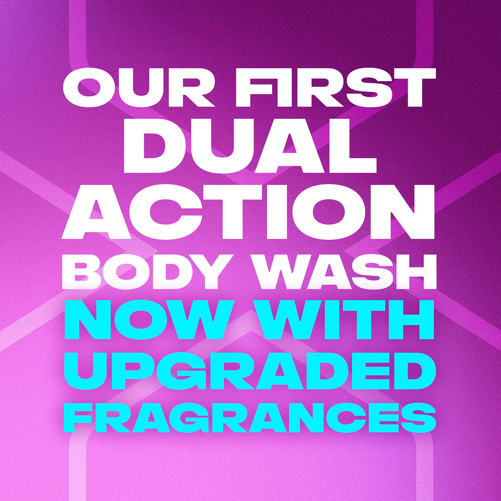 AXE Body Wash 12h Refreshing Scent Excite Crisp Coconut & Black Pepper, 16 oz
