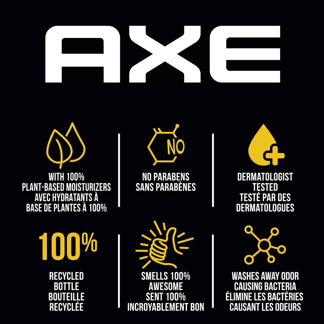 AXE Phoenix Holiday Gift Bag for Men – 2x 28oz Body Wash Pumps
