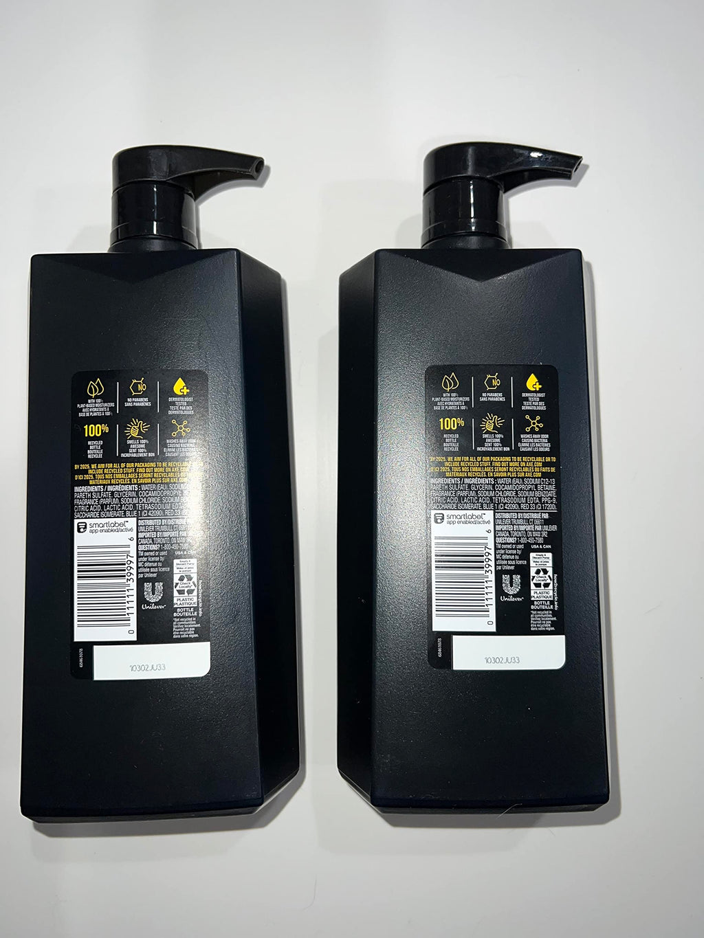 AXE Phoenix Holiday Gift Bag for Men – 2x 28oz Body Wash Pumps