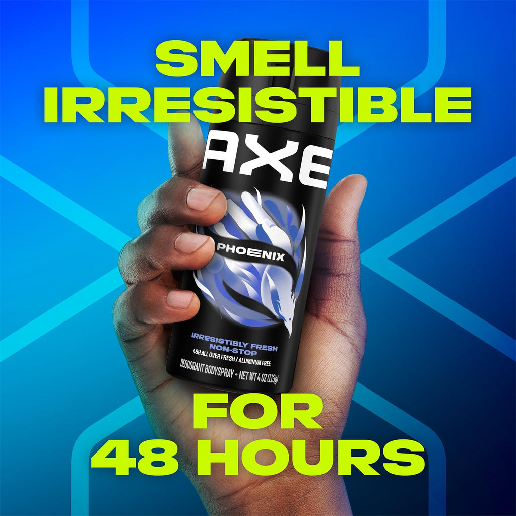 AXE Phoenix Grooming Bundle: 2-in-1 Shampoo & Conditioner, Body Spray, Deodorant