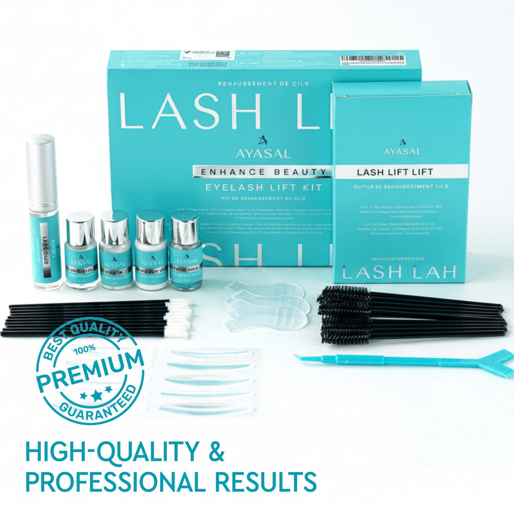 AYASAL Lash Lift Kit for Beginners – Korean Thio-Free Eyelash Perm, 6 Applications