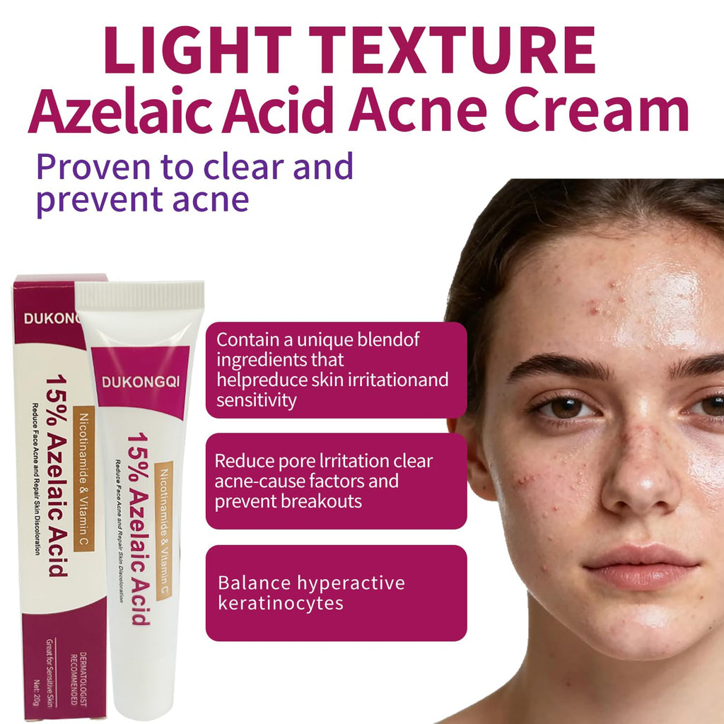 Azelaic Acid Serum for Face – Balance Skin Tone & Purify Pores, Acne Relief, Premium Skin Care, 20g