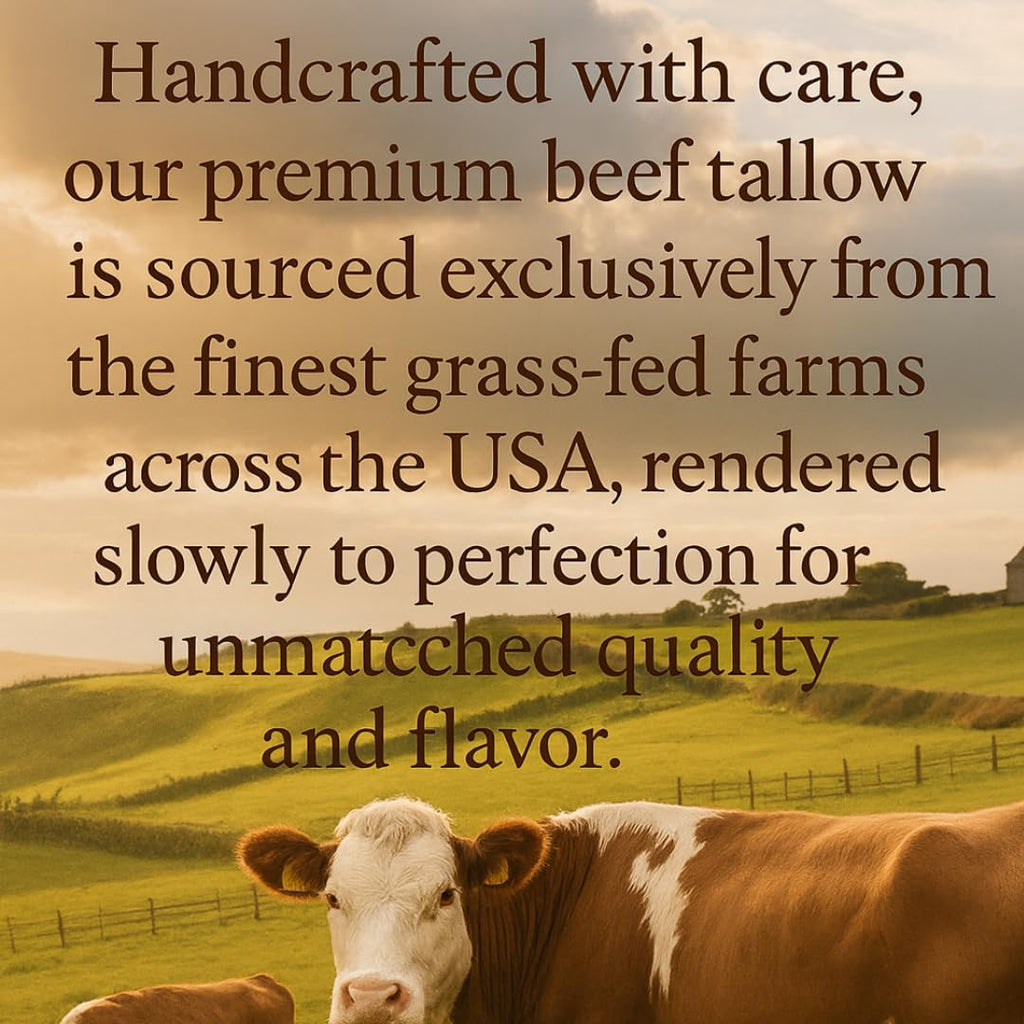 Azmera Beauty Beef Tallow Balm with Manuka Honey & Beeswax – Lavender, 2oz
