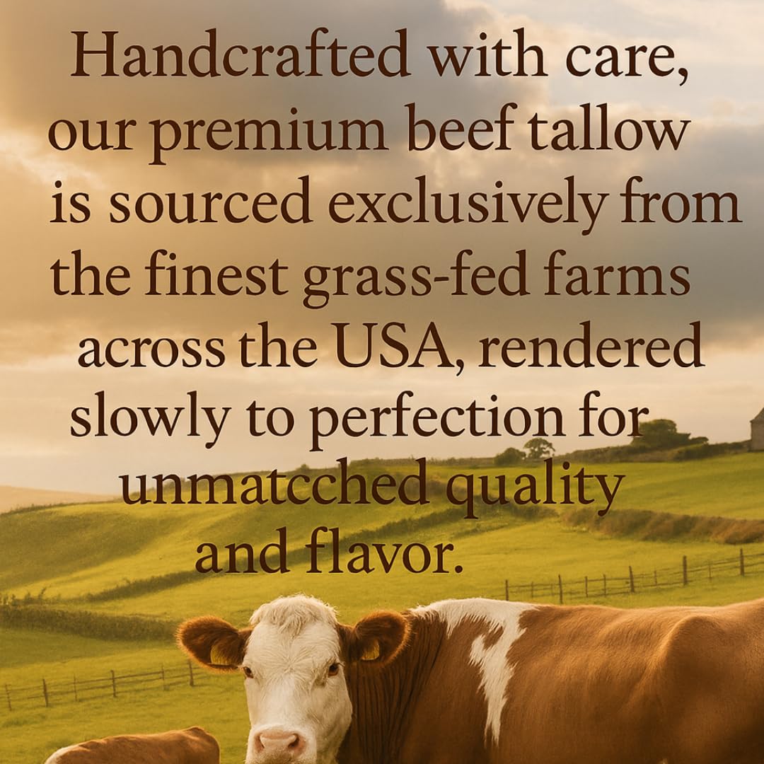 Azmera Beauty Beef Tallow Balm with Manuka Honey & Beeswax – Lavender, 2oz