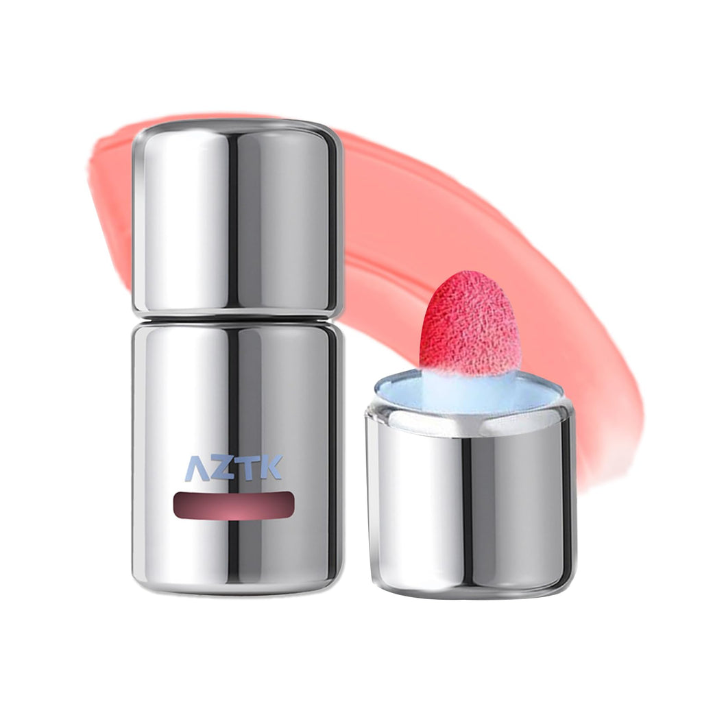 Aztk Liquid Blush JC06 – High-Pigment Matte Blush with Sponge