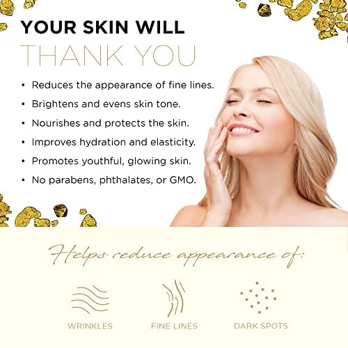 Azure Cosmetics 24K Gold Firming Face Mask – Hydration & Anti-Aging (5-Pack)