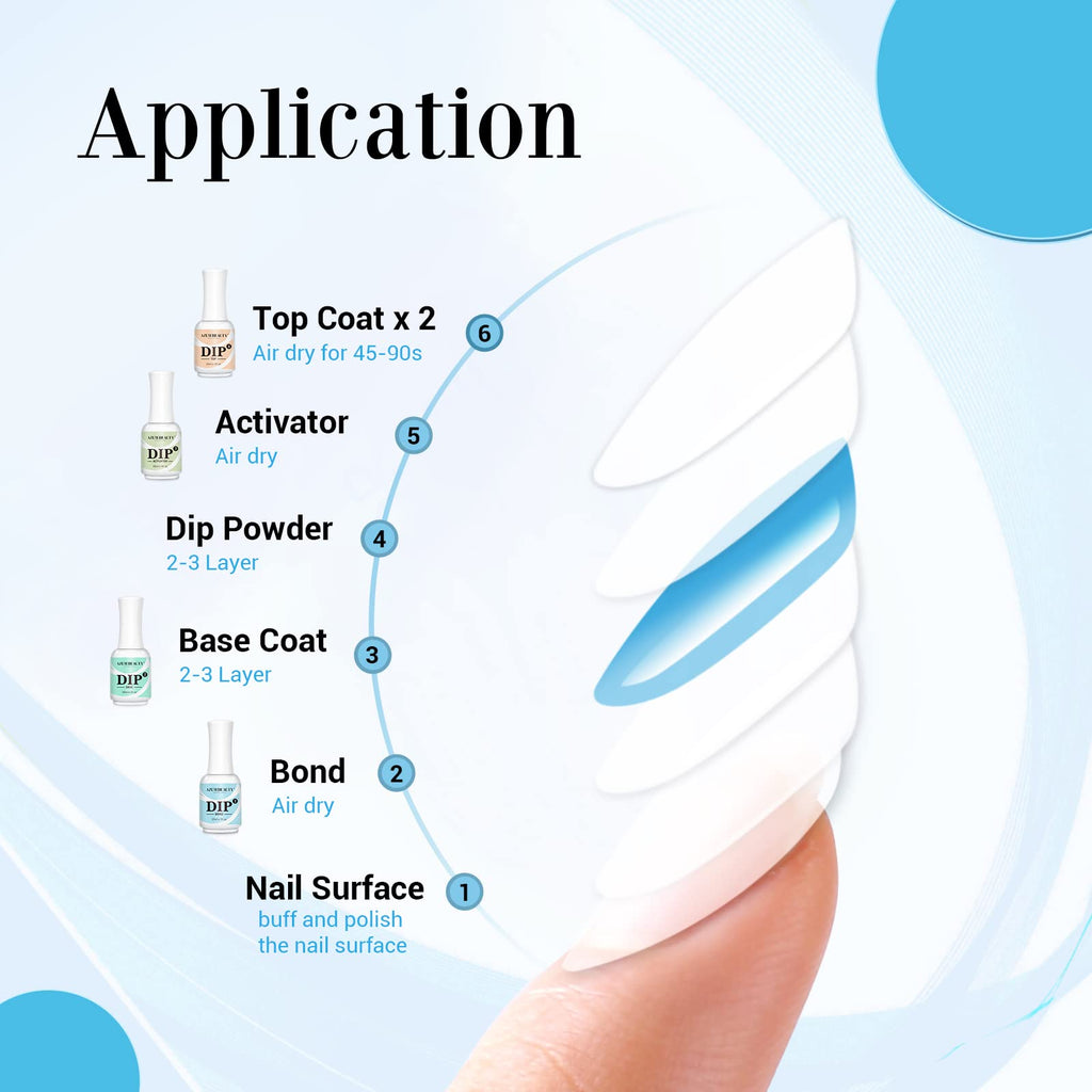 AZUREBEAUTY Dip Powder Primer Bond – 15ml | Strong Adhesion Base for Nail Sets, DIY Manicure & Salon Use