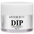 AZUREBEAUTY Bright White Dip Powder – No Lamp Needed, Long-Lasting French Nail Starter (1 oz)