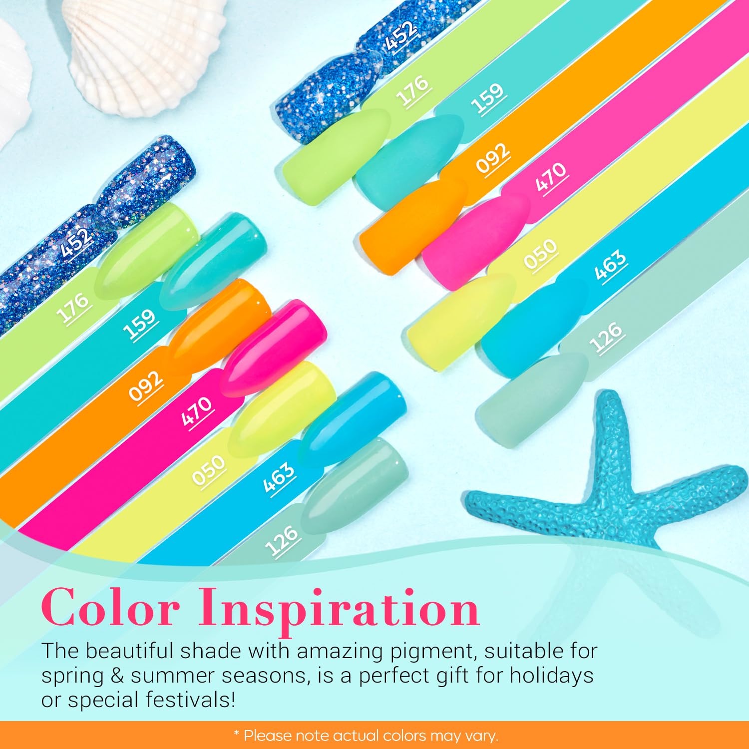 AZUREBEAUTY Dip Nails Starter Kit – 8 Colors, No Lamp, Long-Lasting Shine