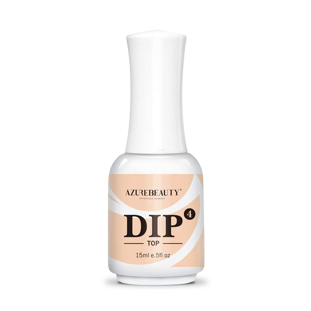 AZUREBEAUTY Dip Powder Top Coat – 15ml for Nail Dipping Powder Set