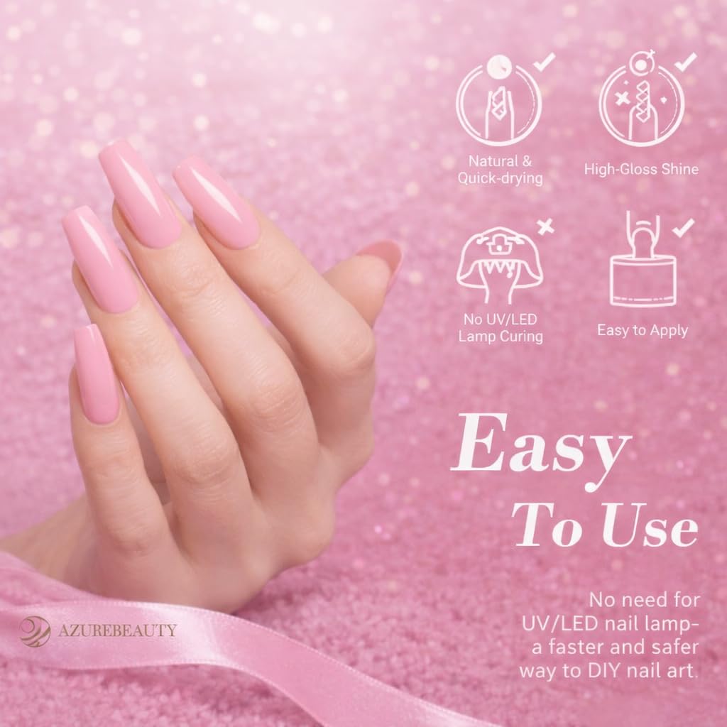 AZUREBEAUTY Dip Nails Powder Starter Kit – 36 Colors, No Lamp, DIY Salon-Quality Nails