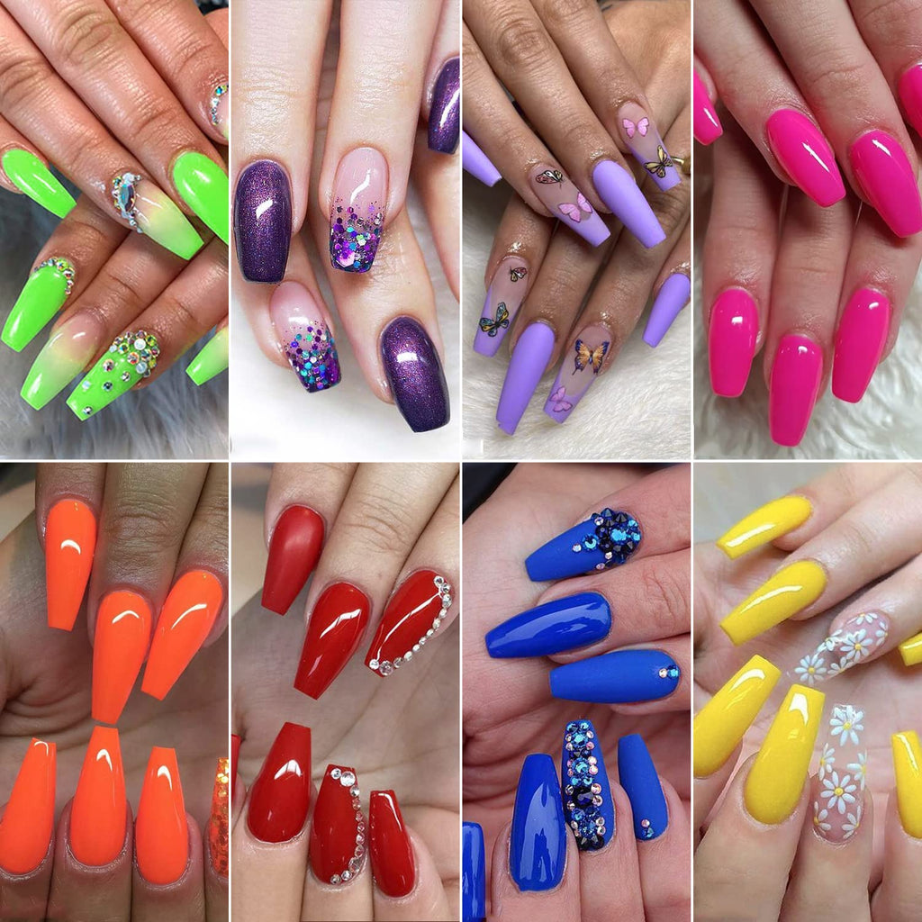 AZUREBEAUTY Nail Polish Set — 4 Colors + Top Coat, Quick-Dry, Natural Finish