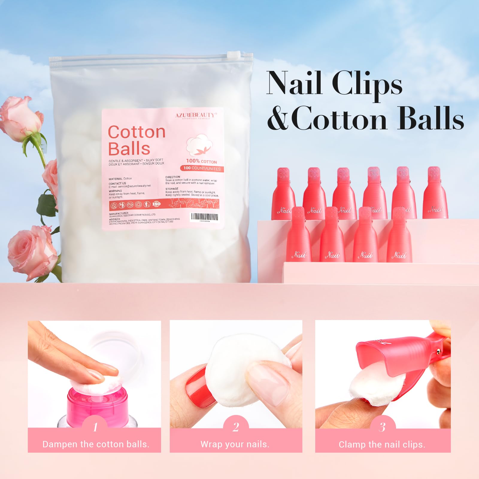AZUREBEAUTY 170Pcs Dip Powder Nail Kit Starter – 36 Colors, No Lamp Needed