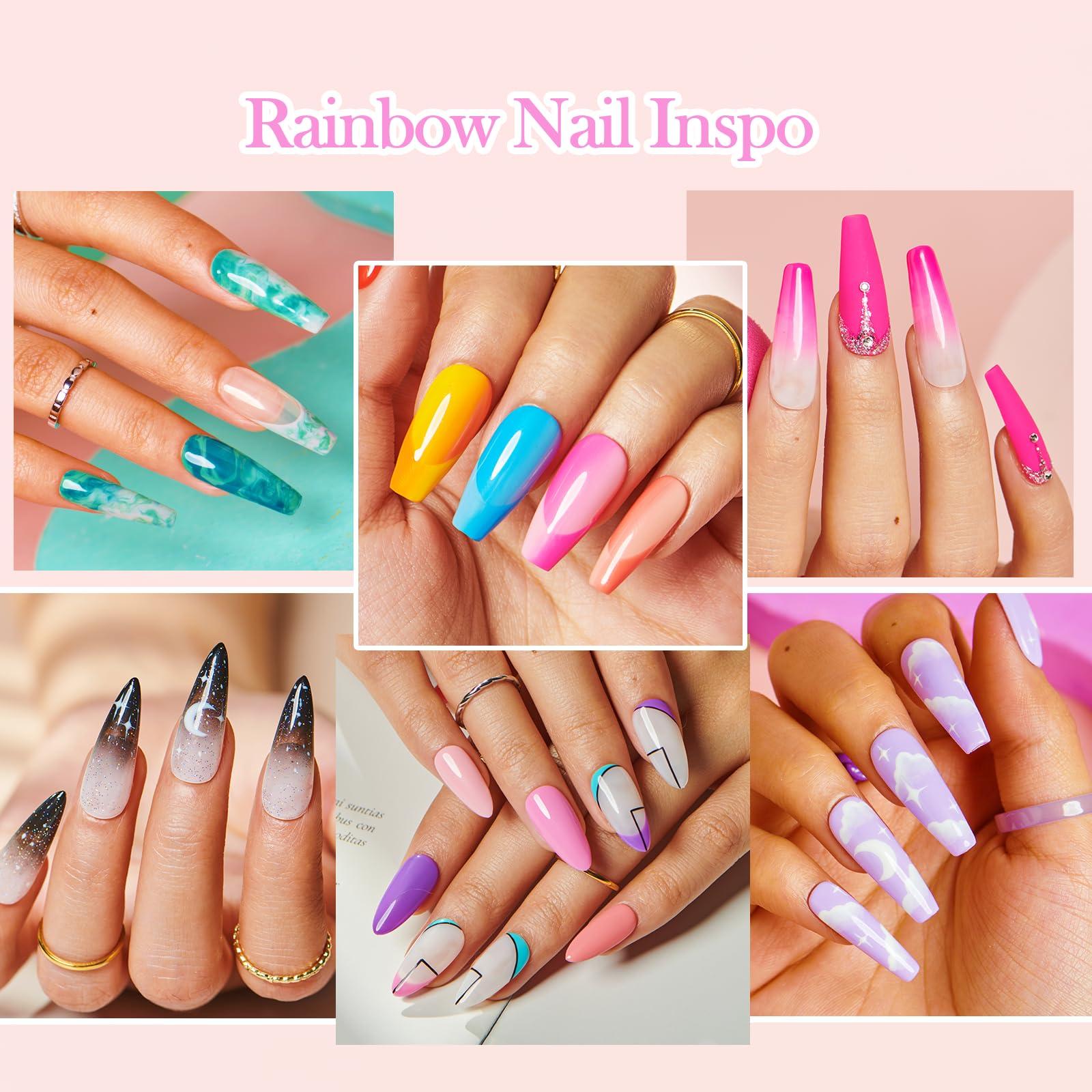 AZUREBEAUTY 42Pcs Dip Powder Nail Kit Starter — 32 Colors, No Lamp Needed, All-In-One Set