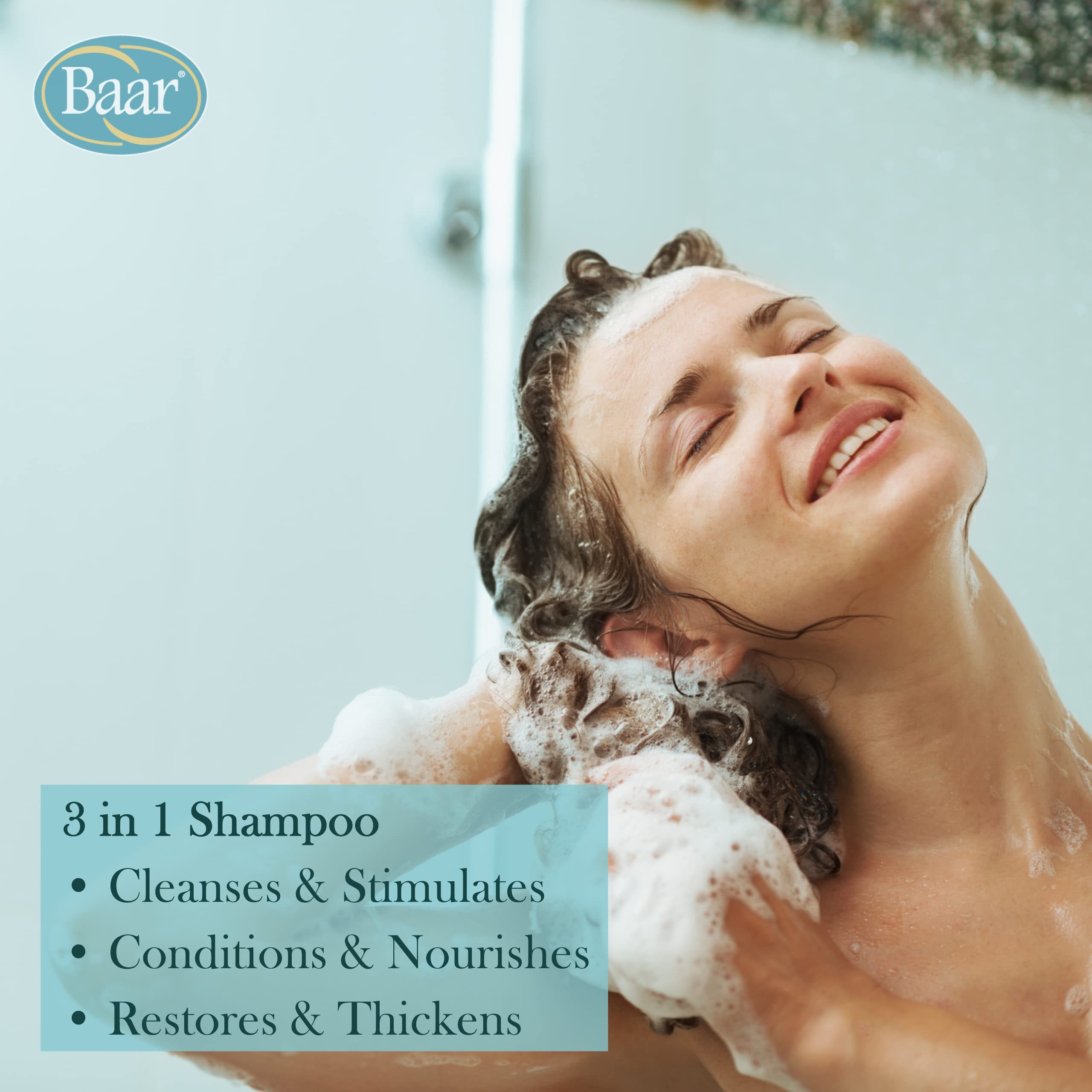 Baar Crudoleum Shampoo – 3-in-1 Pennsylvania Crude Oil, 8 oz