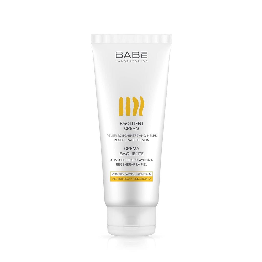 Babe Laboratorios Emollient Cream 200ml | Daily Skin Moisturizer