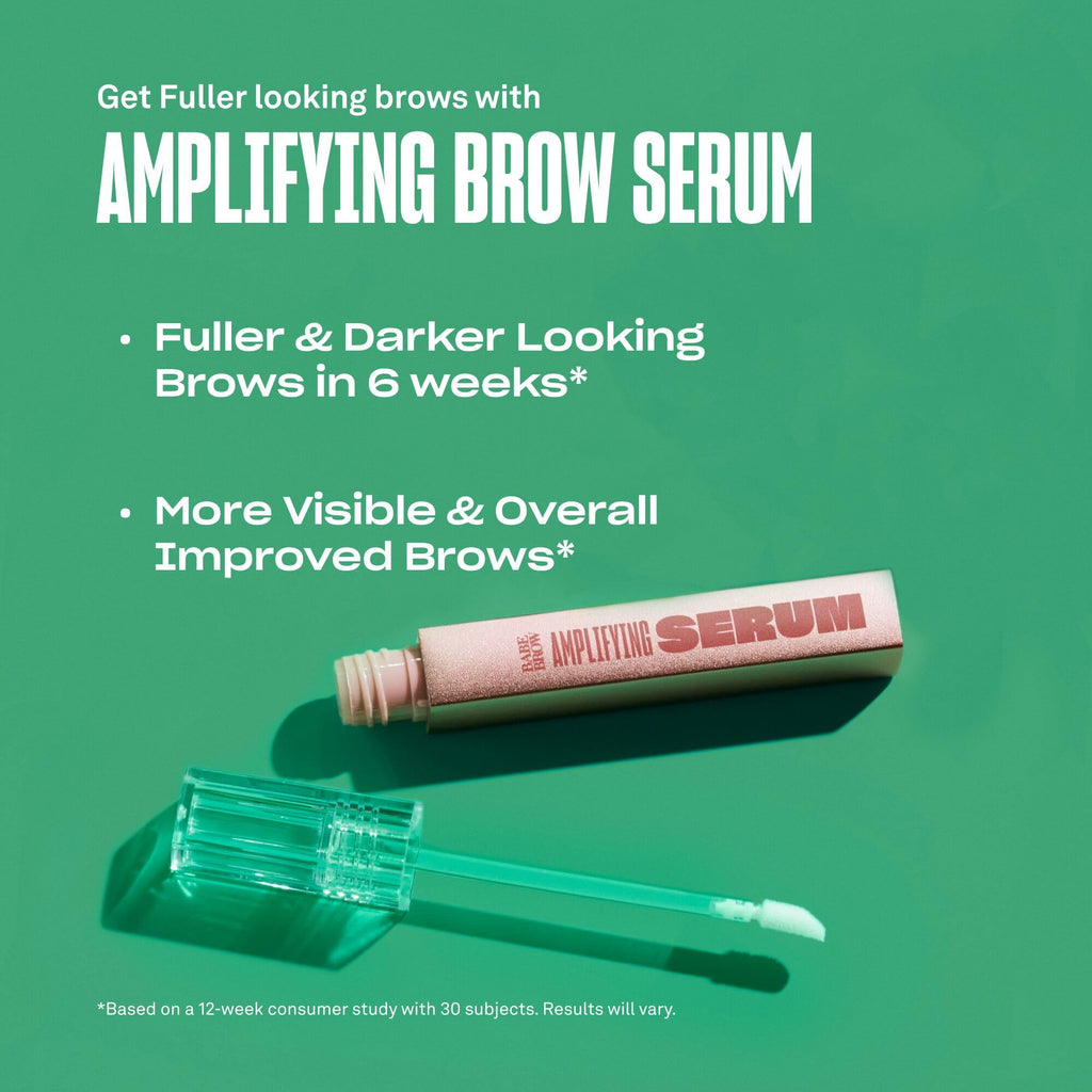 Babe Original Brow Serum for Thicker-Looking Brows | Peptides, Castor Oil & Biotin | 3mL