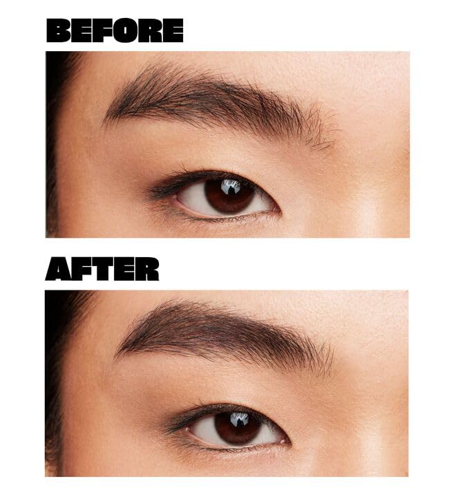 Babe Original Volumizing Eyebrow Filler - Tinted Brow Gel with Peptides & Biotin (Black)