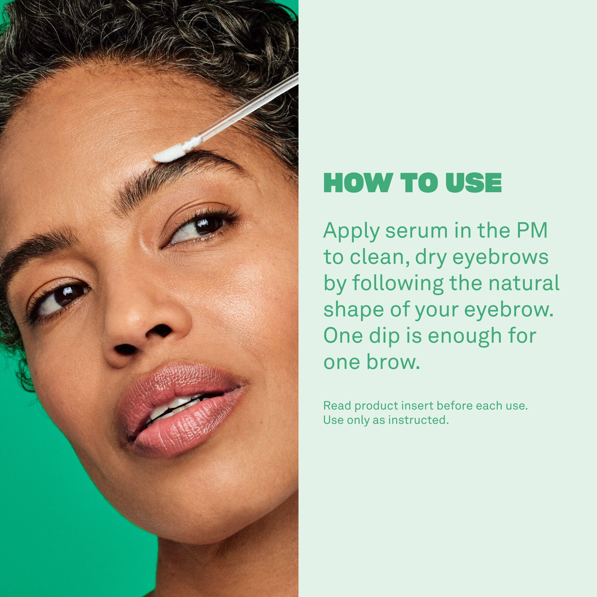 BABE ORIGINAL Eyebrow Serum – Thicker Brows with Castor Oil, Biotin & Amino Acids
