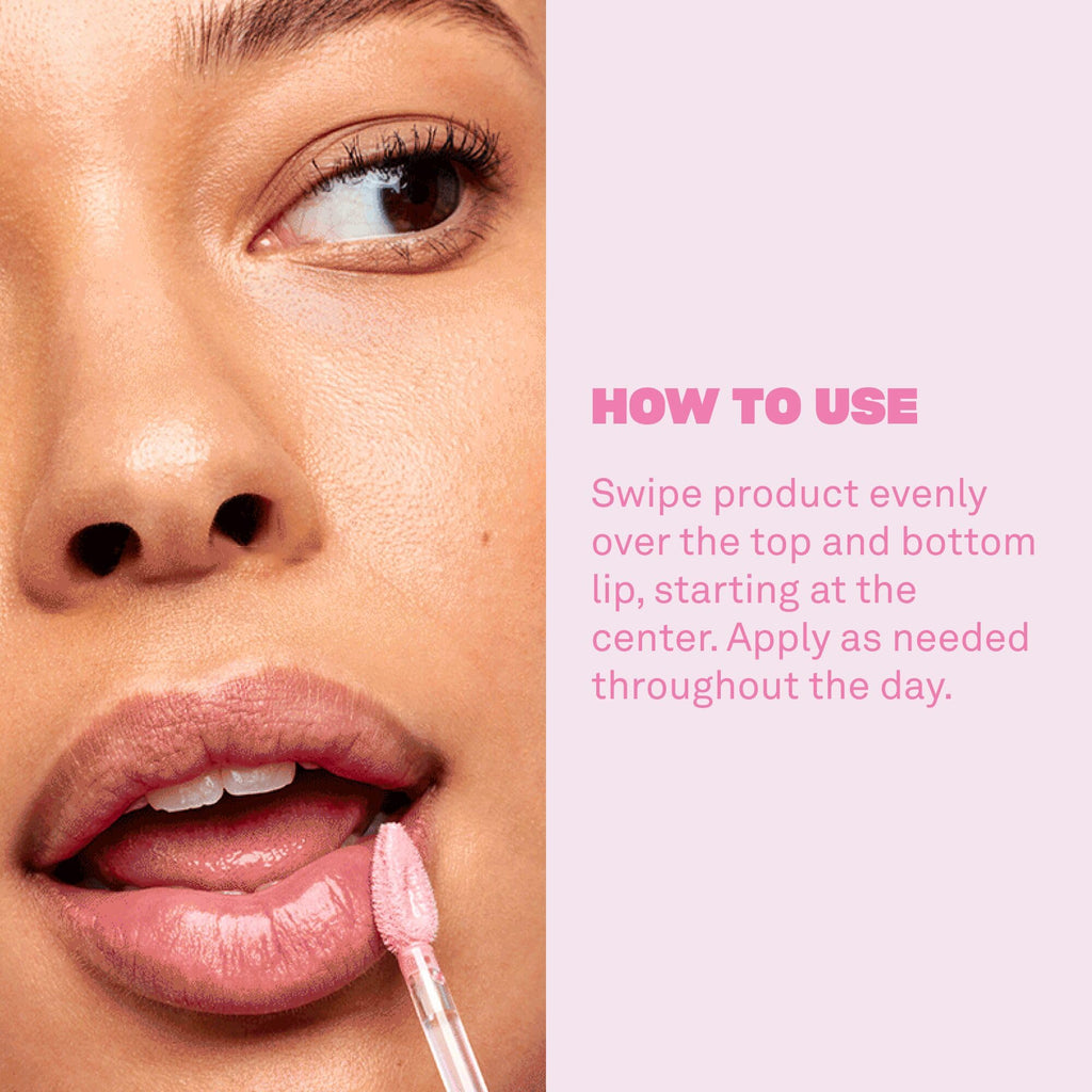 BABE ORIGINAL Glow Lip Jelly Plumping Gloss – Fuller Lips, High Shine & Hydration