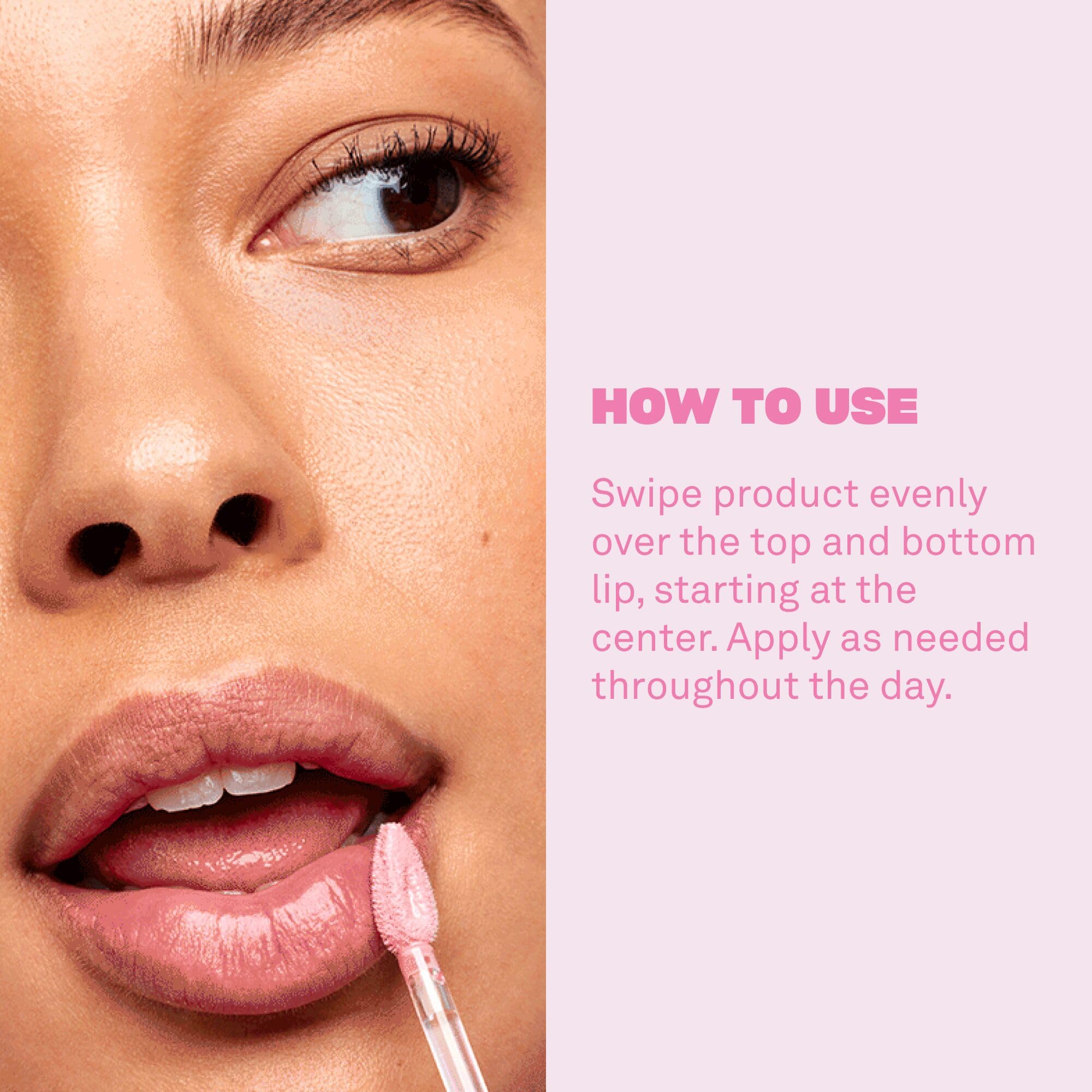 BABE ORIGINAL Glow Lip Jelly Plumping Gloss – Fuller Lips, High Shine & Hydration