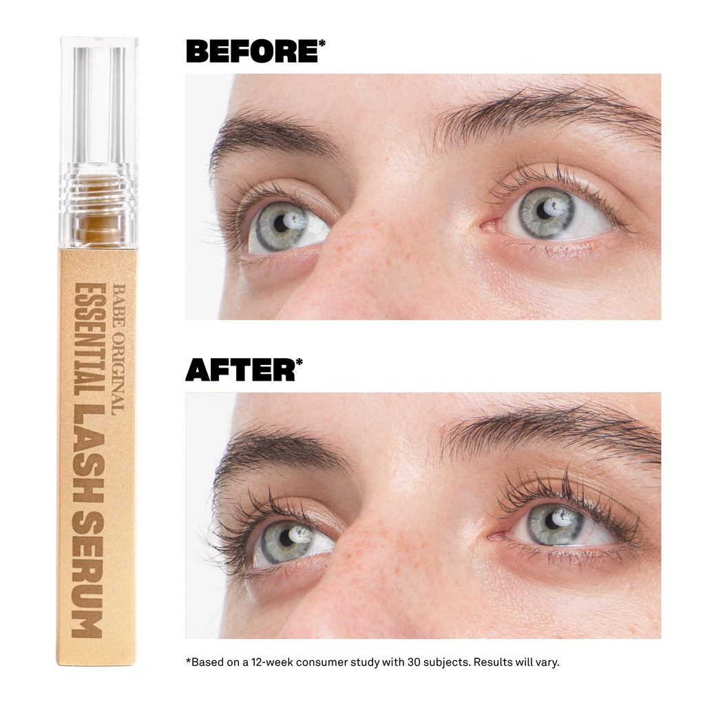 Babe Original Lash Serum – Fuller, Longer-Looking Lashes (1mL Starter Supply)