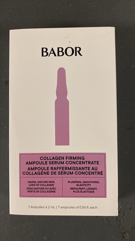 BABOR Collagen Firming Ampoule Concentrate — 7 Day Anti-Aging Serum
