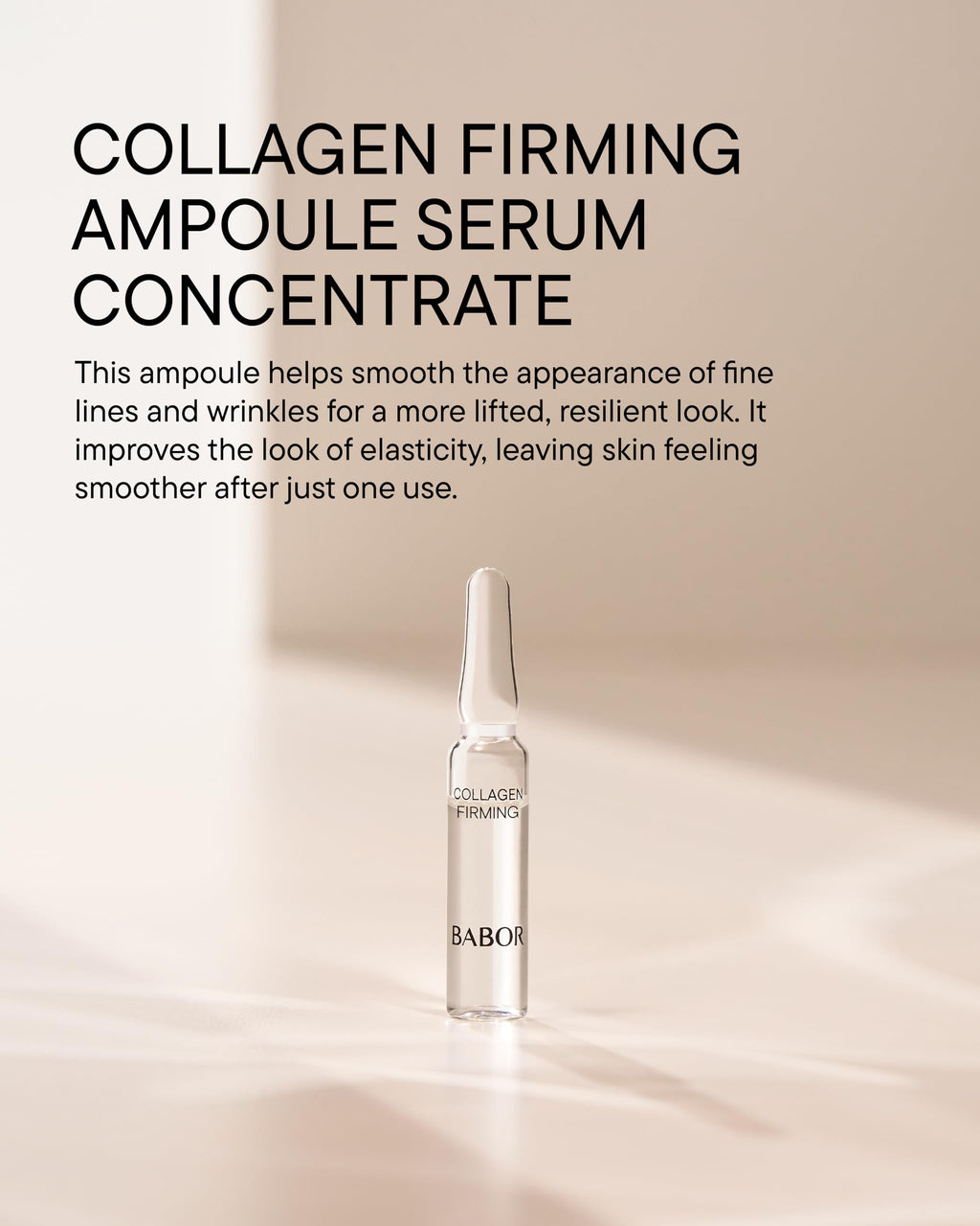 BABOR Collagen Firming Ampoule Concentrate — 7 Day Anti-Aging Serum