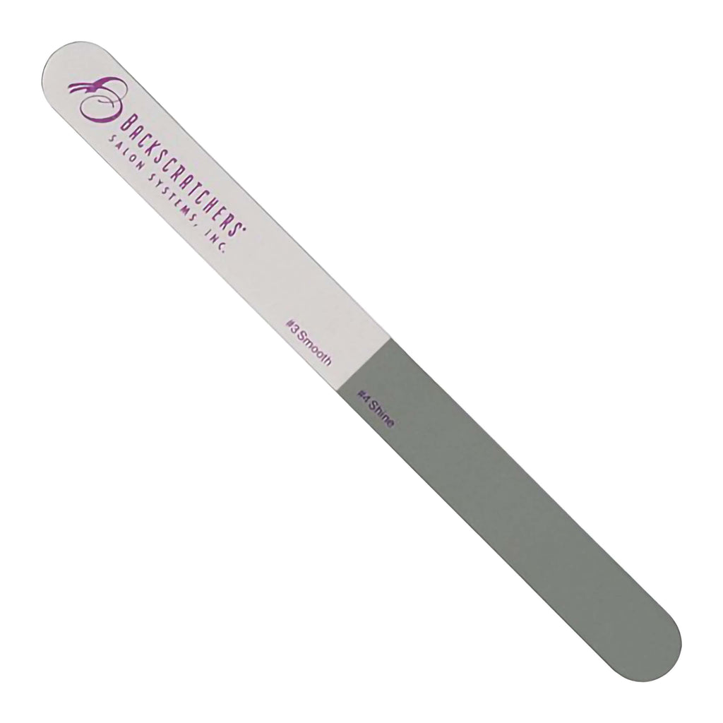 BACKSCRATCHERS 2+2 File & Buffer – Double-Sided Nail File for Shine