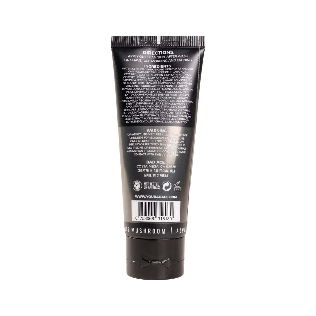 BAD ACE Moisturizer Bundle for Men – Korean Skincare Duo with Vitamin & Charcoal