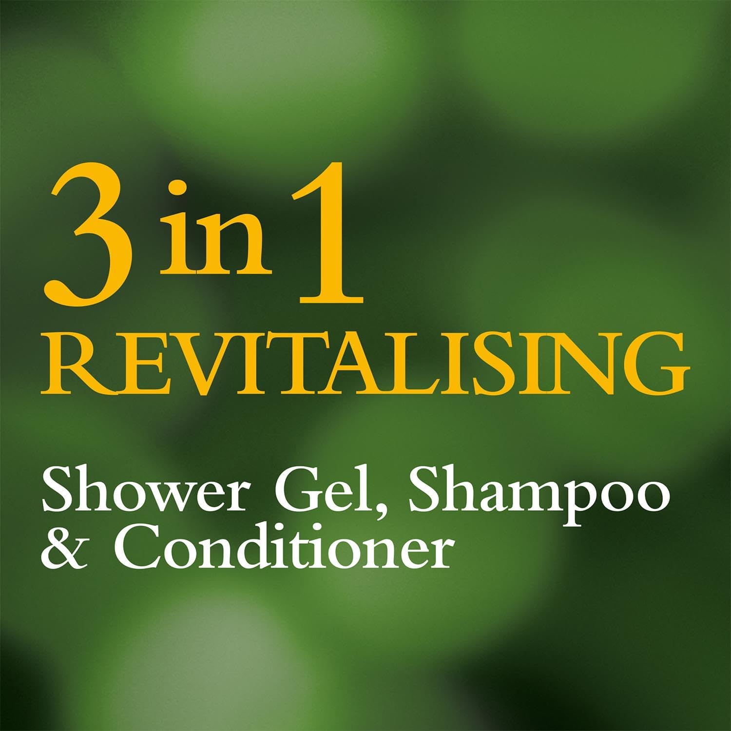 Badedas Revitalising Shower Gel, Shampoo & Conditioner 200ml Pack of 2